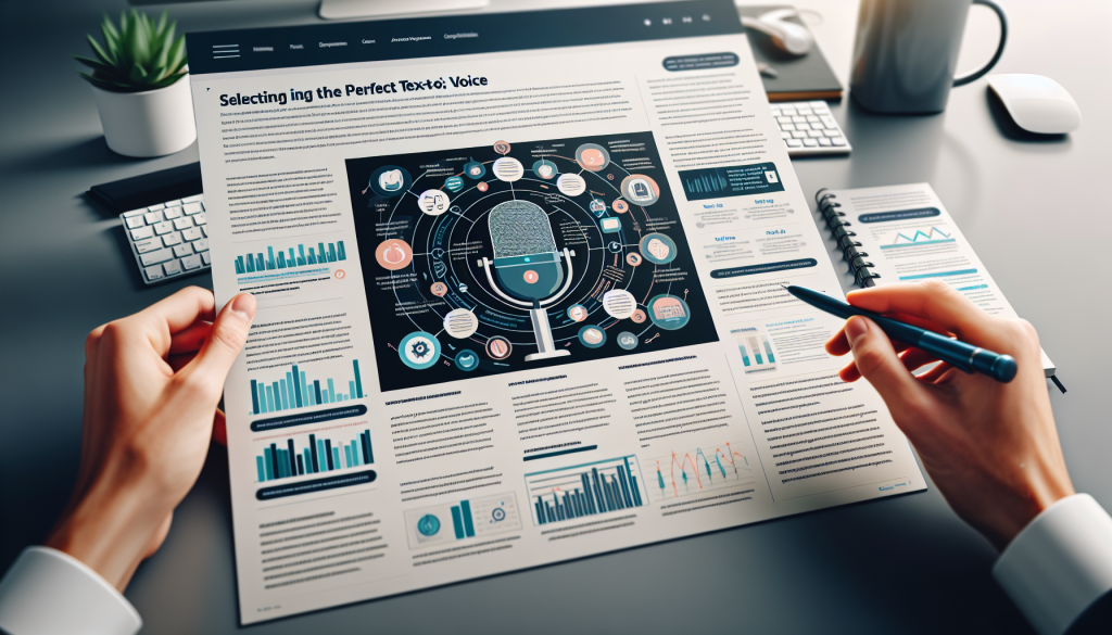 Choosing The Right Voice For Your Text To Speech Content