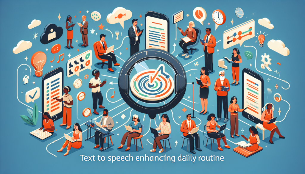 Incorporating Text To Speech Software Into Your Daily Routine