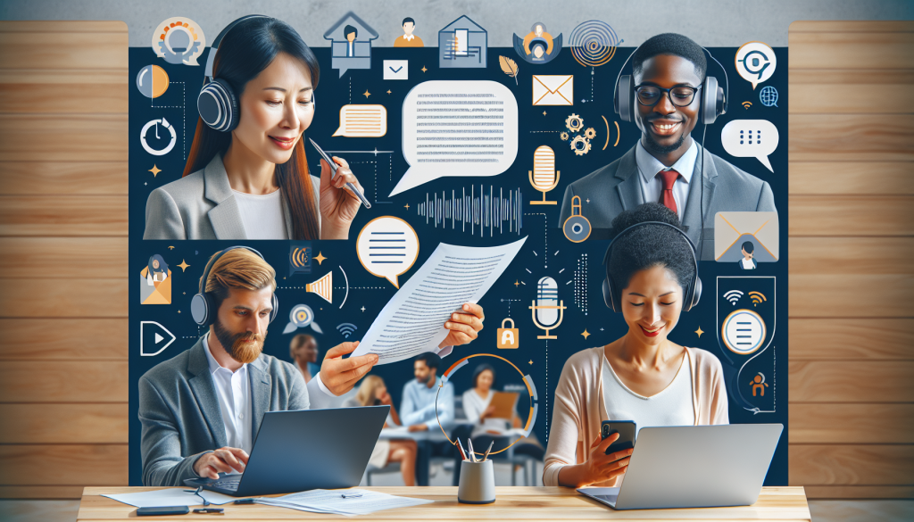 Maximizing Productivity With Text To Speech Software In The Workplace